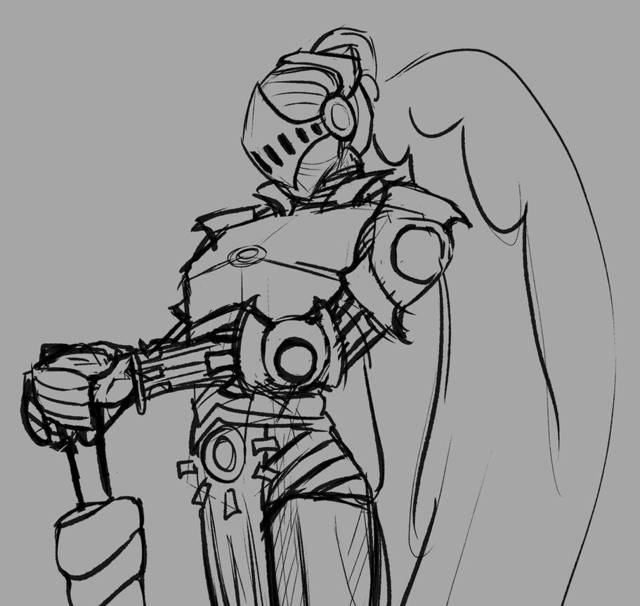 Sketch halfbody - $15